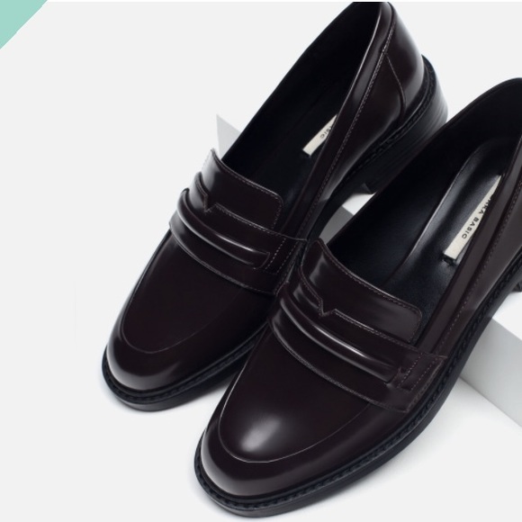 Zara Penny Loafers