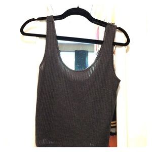 Crop top tank top