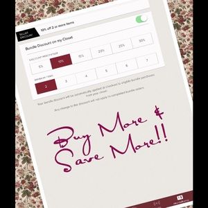 BUNDLE AND SAVE!!
