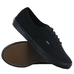 Vans Authentic Lo Pro Skate Shoe-Black