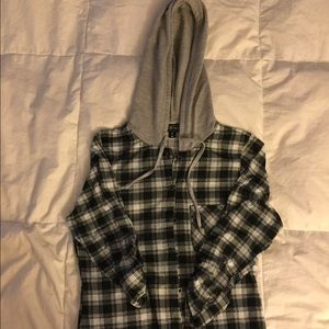 Flannel w/ hood