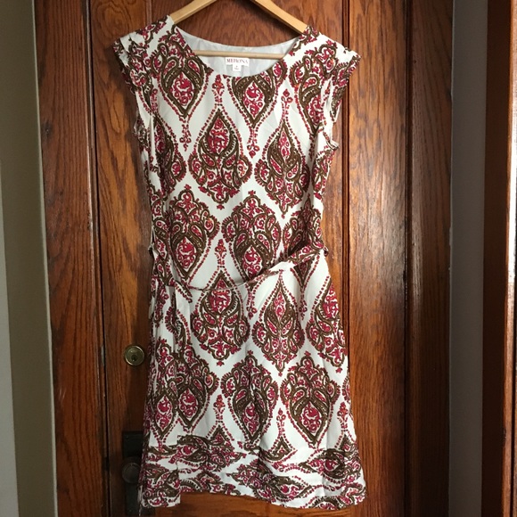 Short sleeve midi dress