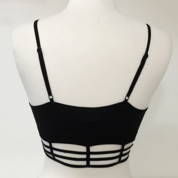 LAST ONE!!! Black Caged Bralette - Picture 4 of 4