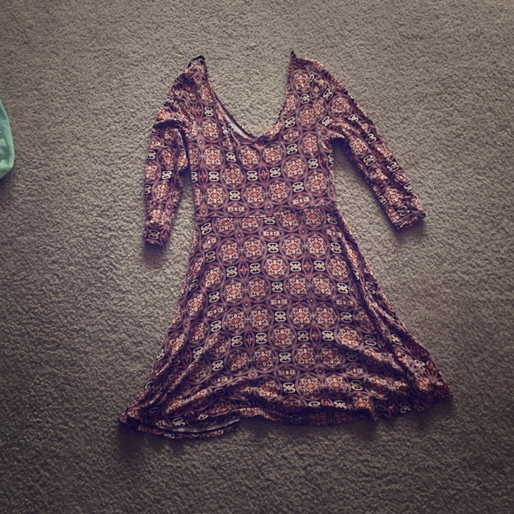 Cute, scoop necked skater dress!