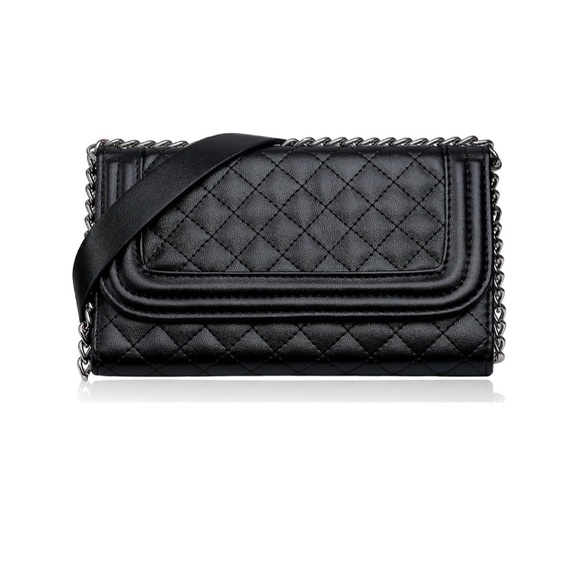 Iphone 6/6s case black leather with long chain - Picture 3 of 4