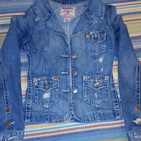 True Religion Jackets & Blazers - True Religion Denim Jacket-WILL NEGOTIATE PRICE!