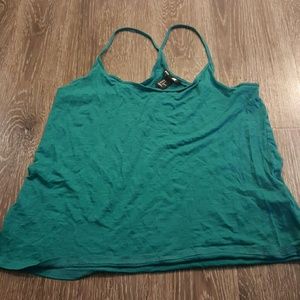 Turquoise tank top