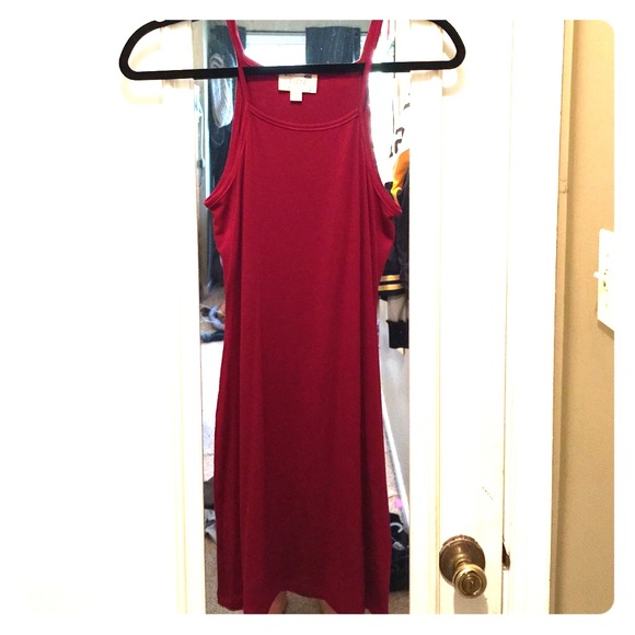 Red dress