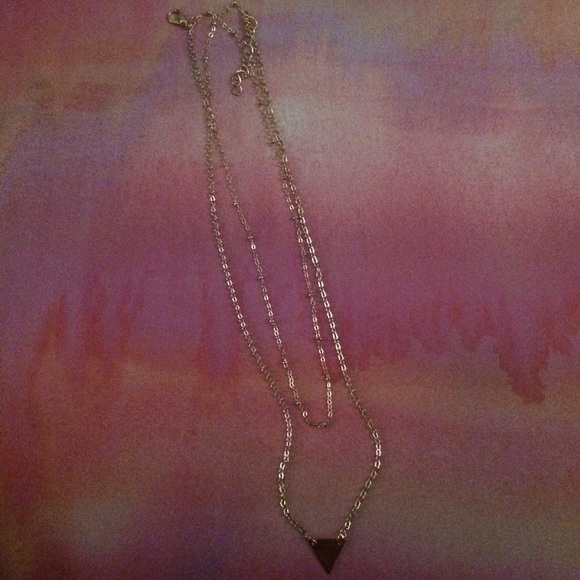 💟Double Triangle Necklace💟 - Picture 3 of 3