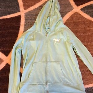 Size large Victoria's Secret zip up hoodie