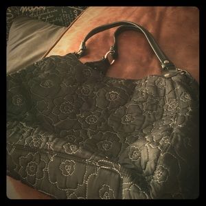 Thirty One retired 5th Avenue Bag in quilted poppy
