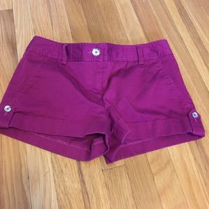 Fuchsia shorts