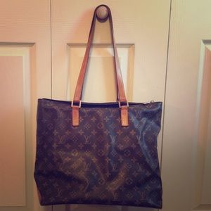 100% authentic LV cabas Mezzo