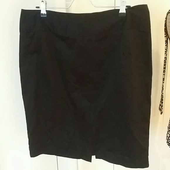 Lane Bryant black skirt