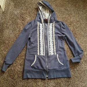 PRICE LOWERED  Ruby Rose  zip up sweatshirt.