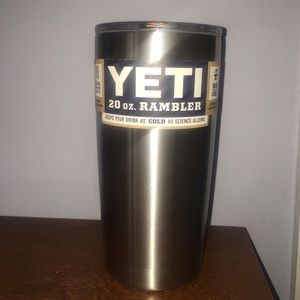NWT. Yeti tumbler.