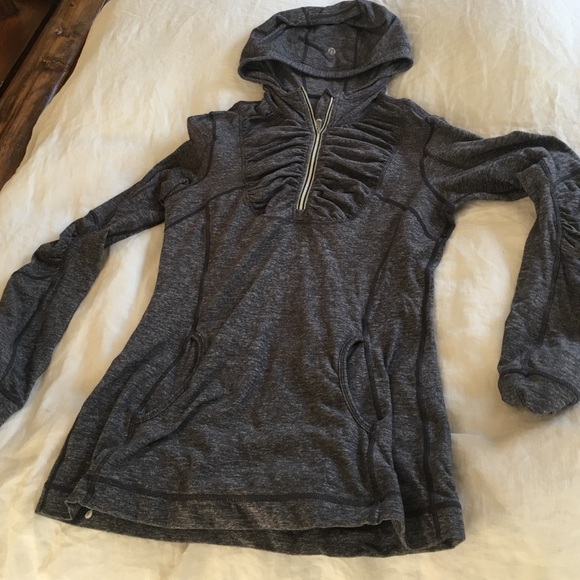 Hoodie stretch sweatshirt