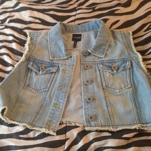 jeans vest