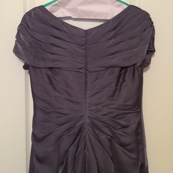 Jade by Jasmine Deep Lavender Sz 12 Evening Gown - Picture 2 of 4