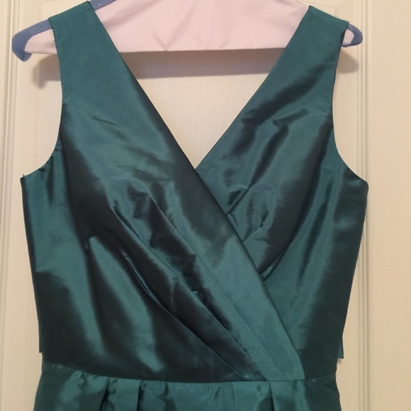 Emerald Green Sz 12 Cocktail Dress by Alfred Sung - Picture 2 of 4
