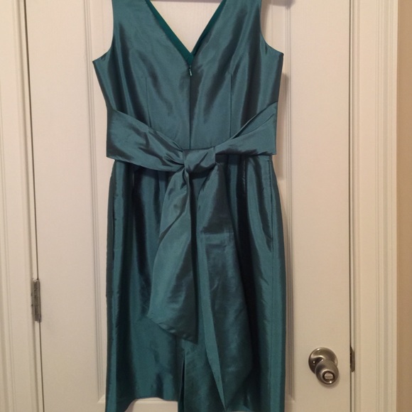 Emerald Green Sz 12 Cocktail Dress by Alfred Sung - Picture 4 of 4