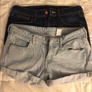 Jean shorts