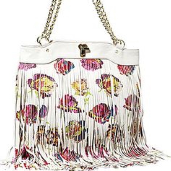 Betsey Johnson Floral Fringe