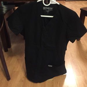 Greys Anatomy women's scrub top