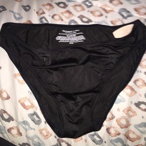 VS Black Bikini Swim Bottom Size Medium