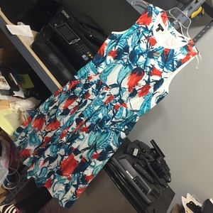 Talbots Fit and Flare Floral Dress