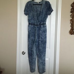 Denim jumpsuit
