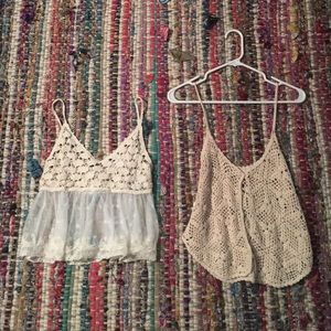 Crochet tops