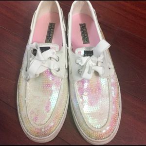 Sparkly Sperry Top Slider