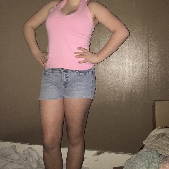 GAP pink halter top - Picture 2 of 3