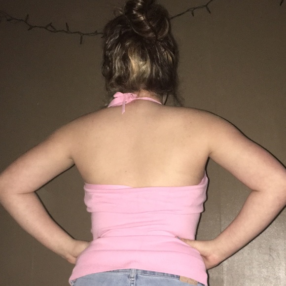 GAP pink halter top - Picture 3 of 3