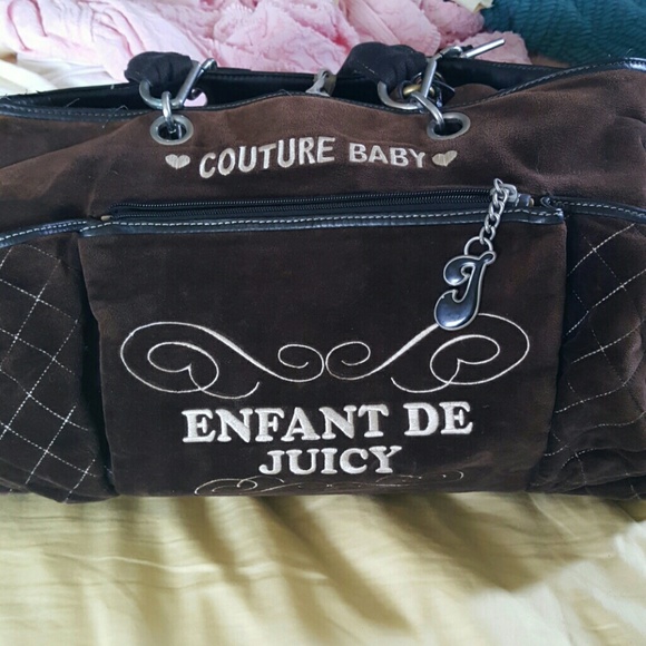 Juicy couture diaper bag