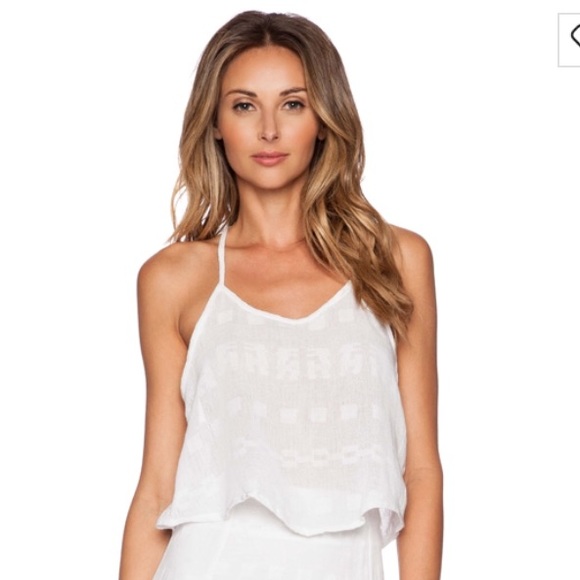 NWT White Crop Top from Revolve