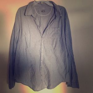 Converse Blue & White Button Up Tunic