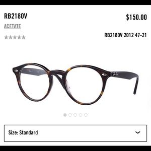 RB2180V Rayban Eyeglasses
