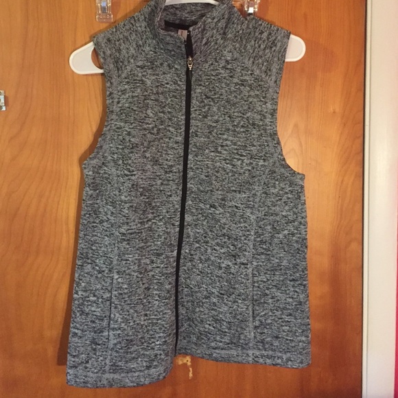 Marled grey Vest