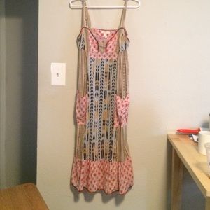 Boho mid length dress from urban