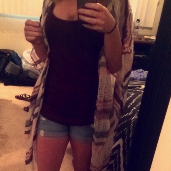 Boyfriend jean shorts