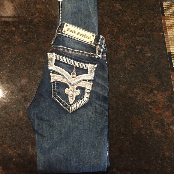 Rock Revival Jen Skinny size 25 - Picture 1 of 4
