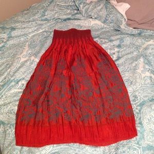 Beautiful Lapis maxi skirt