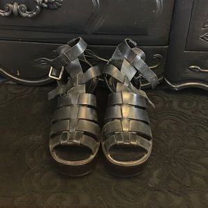 Black Steve Madden Sandal