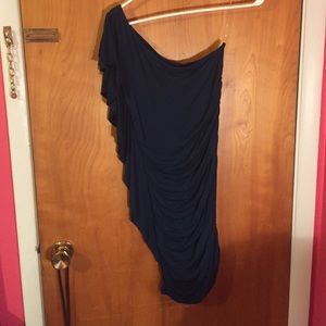 Off the shoulder body con