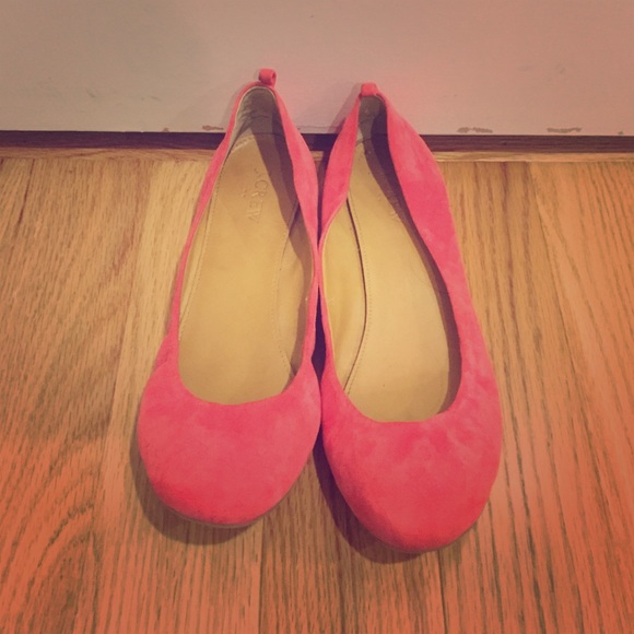 J. Crew pink flats