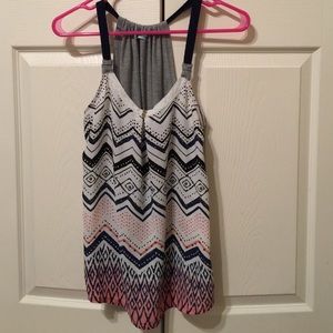 Chiffon front tank