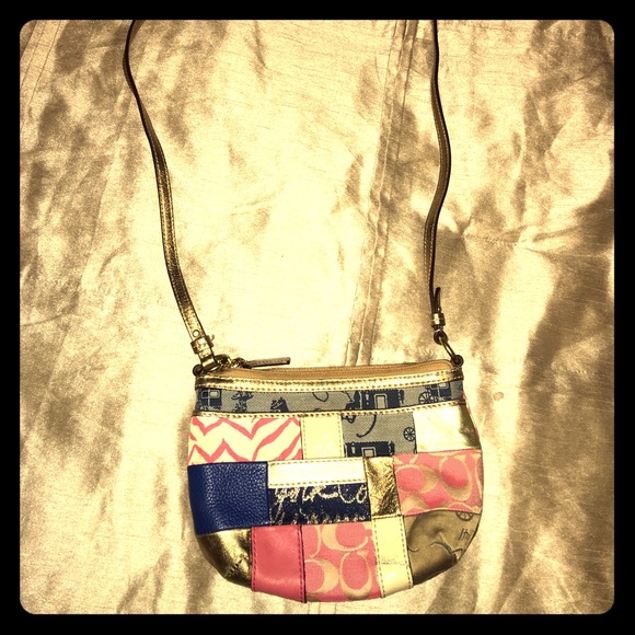 Coach patchwork crossbody bag