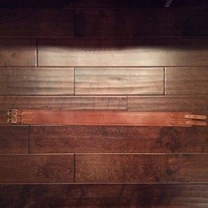 J. Crew wide leather belt